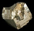 Glimmering Cubic Pyrite Cluster - Peru #44580-2